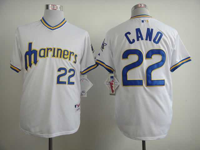 Seattle Mariners #22 Cano White 1984 Mitchell And Ness Throwback Stitched MLB Jersey Sanguo,We sell and wholesale Seattle Mariners #22 Cano White 1984 Mitchell And Ness Throwback Stitched MLB Jersey Sanguo on line form chian!